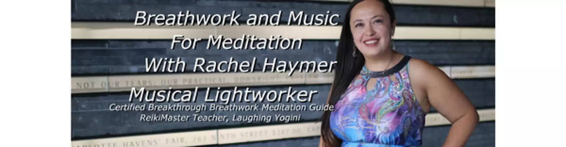 Musica dal vivo canalizzata per meditazione e Breathwork - Online Class by Rachel Haymer