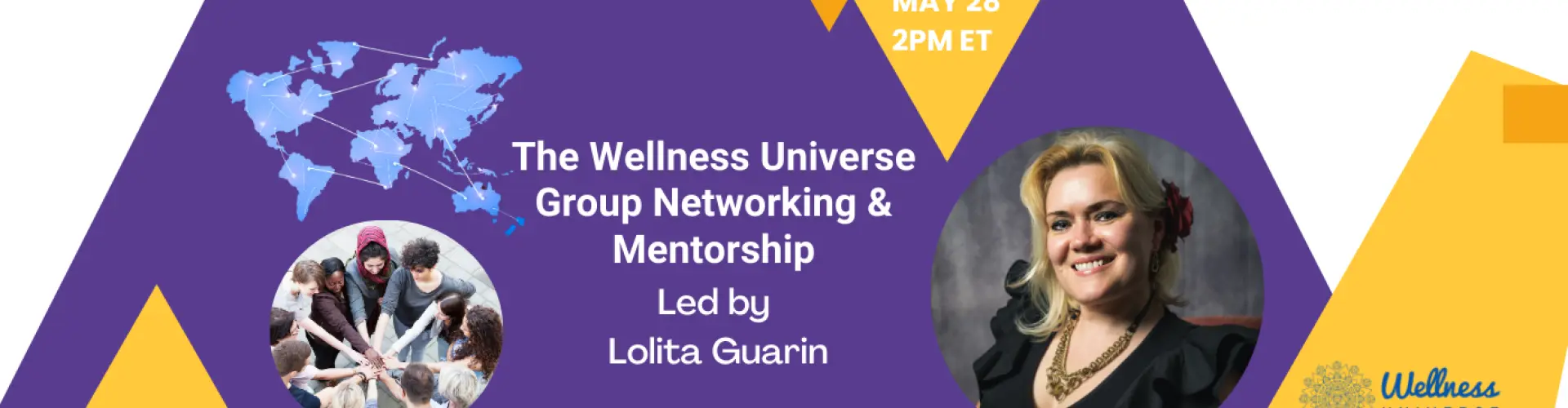 مجموعة WU للتواصل والتوجيه مع لوليتا غوارين - Online Class by The Wellness Universe